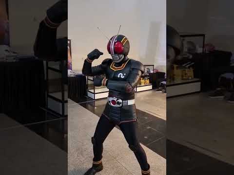 Black Masked Rider Aka Kamen Rider Black Cosplay #kamenrider