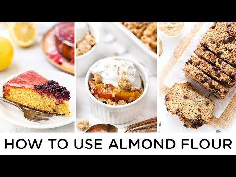 EASY ALMOND FLOUR RECIPES ‣‣ gluten-free & healthy