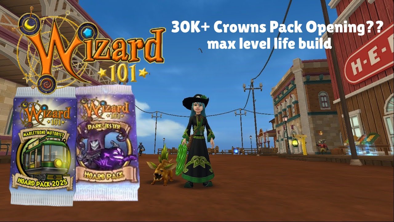 Wizard101 Pack Opening- Will the Luck Continue???