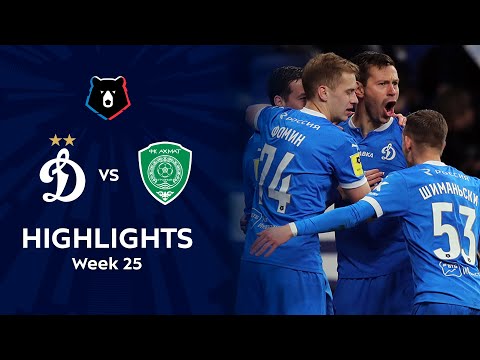 Dinamo Moscow Akhmat Grozny Goals And Highlights