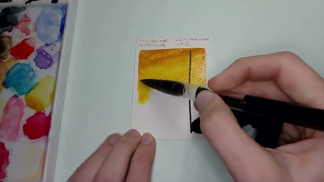 New Gamboge - PR209/ PY150 - Winsor & Newton professional