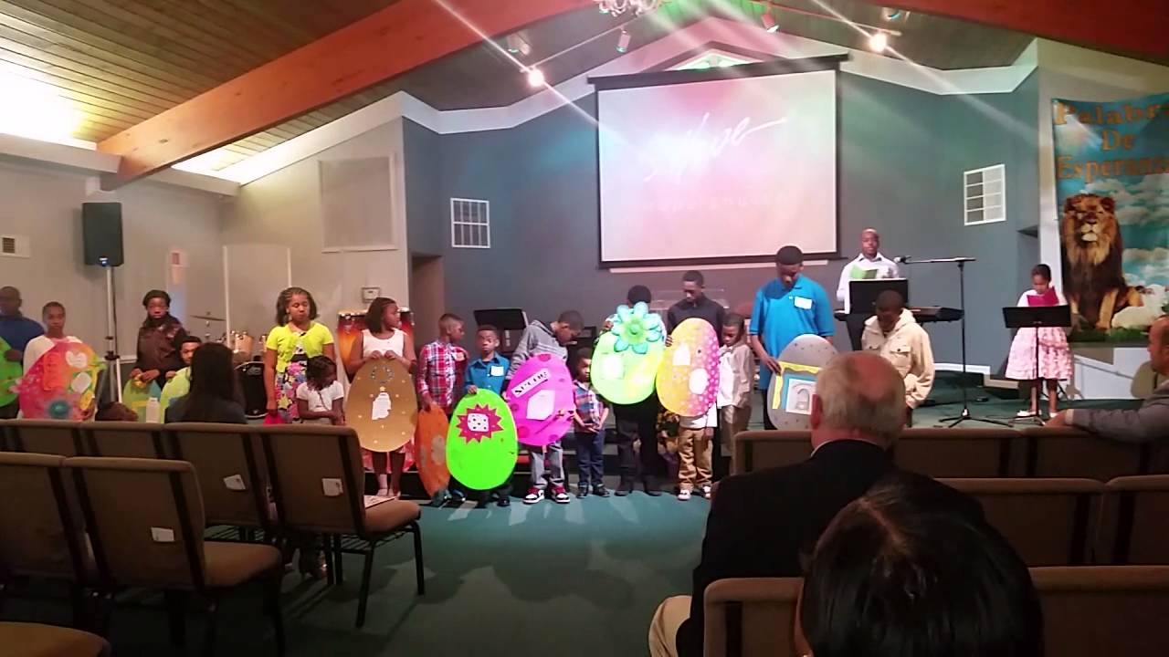 easter presentation for children's church