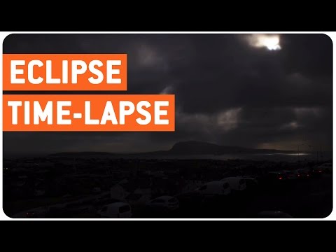 Amazing Solar Eclipse Time-Lapse | Sun To Darkness