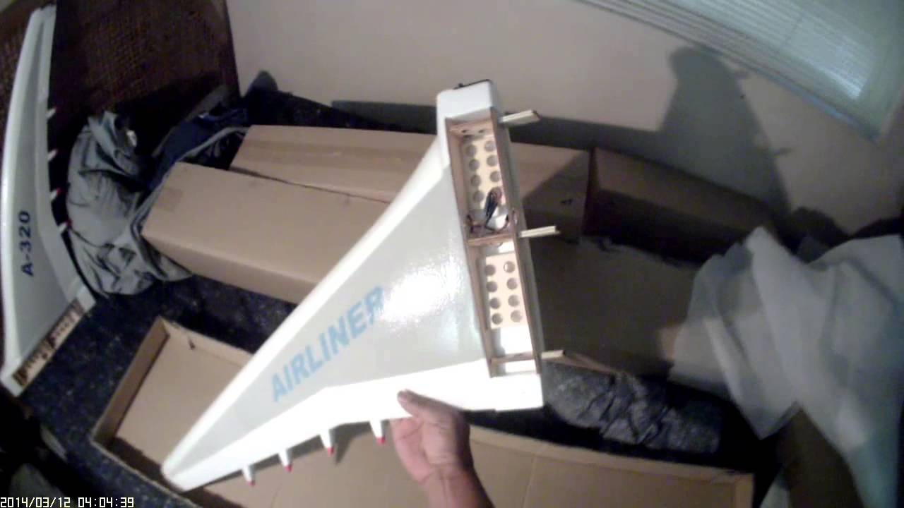Box opening of A320 Airbus from Xtreme Hobbies Austrailia - YouTube