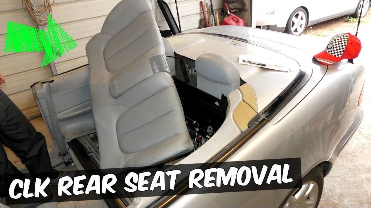 MERCEDES CLK W208 REAR SEAT REMOVAL REPLACEMENT CLK320 ... dodge journey fuse diagram 