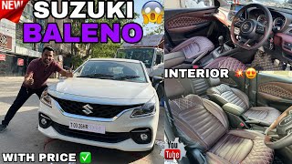 2026 BALENO BASE TO TOP MODIFICATION WITH PRICE✅BALENO SIGMA MODIFIED LUXURIOUS INTERIOR ₹12K💥