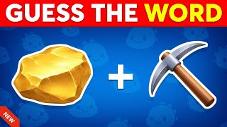 Guess The WORD By Emojis? 🤔 Best Emoji Brain Teaser Challenge