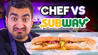 Can a Chef turn a SUBWAY into a completely different dish? | Sorted Food
