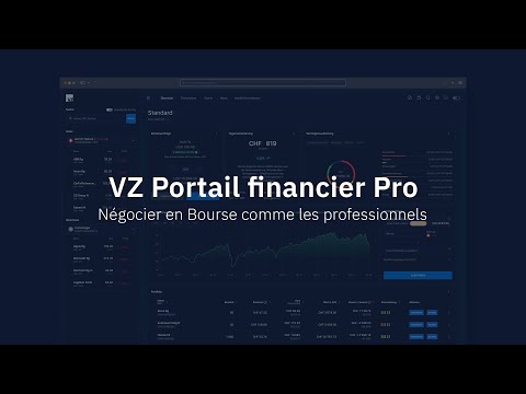 VZ Portail financier Pro - Négocier en Bourse comme les professionnels