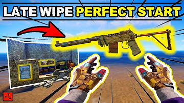 The RUST MID-WIPE  FRESH START Is OP For SOLO PLAYERS!! Rust Solo Survival