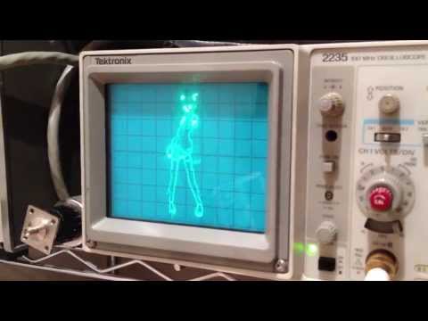 drawing hatsune miku on oscilloscope via audio output /初音ミク関数をpython+オシロで描画
