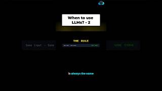 When Should You Use An Llm? Part 22