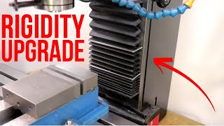 Milling Machine Rigidity Upgrade - Stiffening Plate
