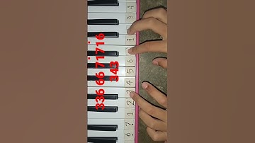 Thumbnail of not lagu ajojing#pianika#semogabermanfaat