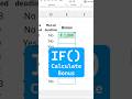 How to use the IF() + OR() Functions in Excel (Calculate Bonus)
