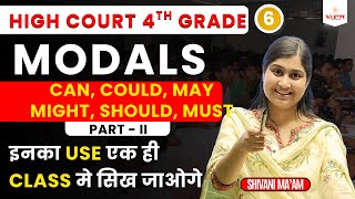 One Class में Master Modals (Can, Could, May, Might, Should, Must) | Shivani Ma’am