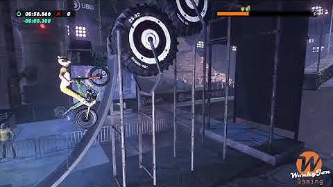 Trials Rising Stadium Grand Finale. Sketchy Platinum 1 fault