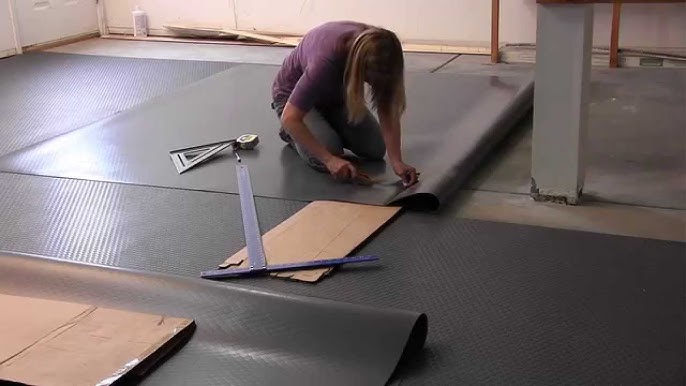 Garage Carpet Installation Video 