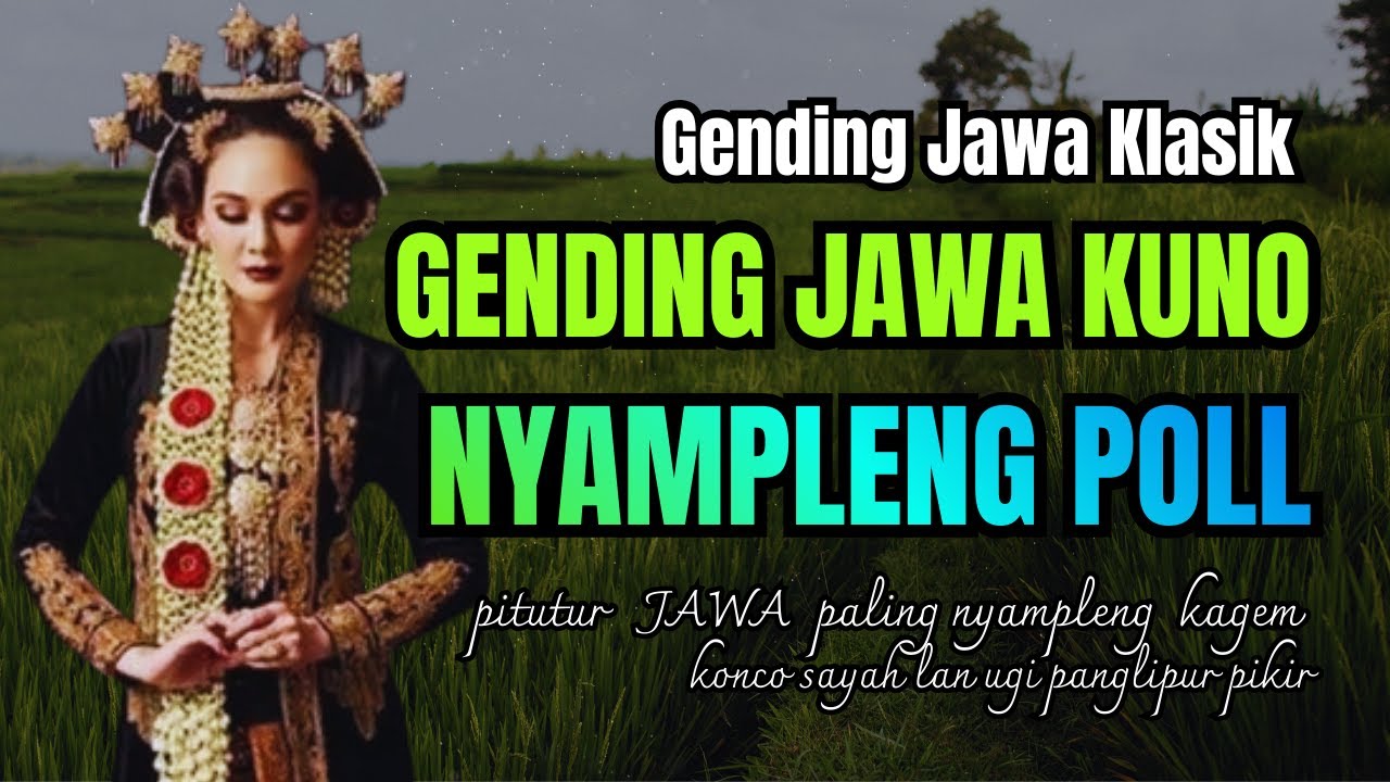 Uyon Uyon Lawas Gending Jawa Penuh Rasa | Jampi Sayah Pengantar Istirahat Siang & Malam 2026 ☕