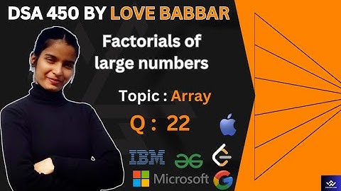 Factorials of large numbers | @TheCode.com01