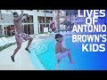 A Day in the Life of Antonio Brown's Kids | NFL Rush