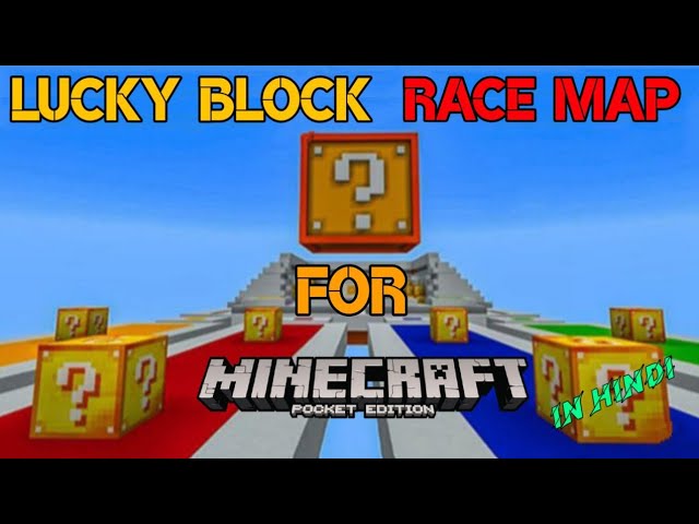 1.16 Lucky Block Race map (Command blocks no longer working due to