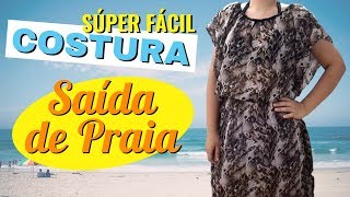 Como costurar Saída de Praia (FÁCIL)