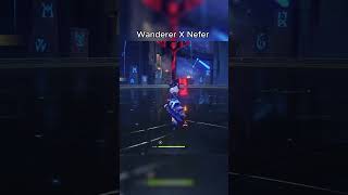 Wanderer x Nefer Team #genshinimpact #hoyocreators  #wanderer #nefer