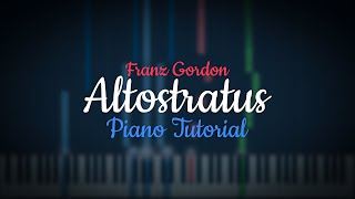 Miniatura del video "Franz Gordon - Altostratus - Piano Tutorial"