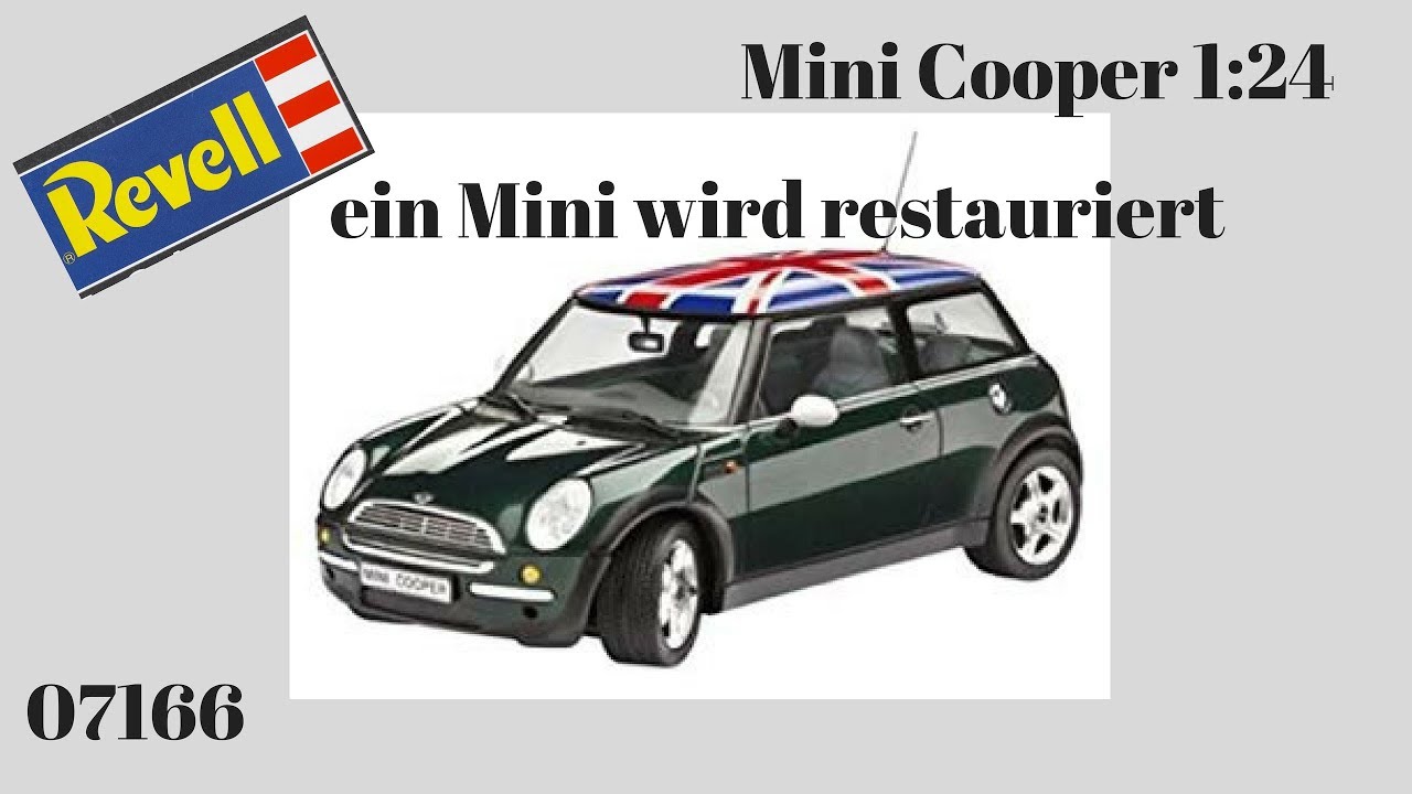 Coffret REVELL MINI COOPER in British Racing Green échelle 1:43 Nº 28240 