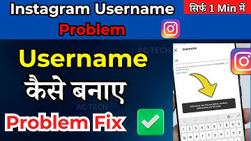 Instagram Username Can Only Use Latters, Numbers, Underscore, And Periods Problem Solve