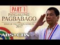 President Duterte's 2nd SONA (Part 1)