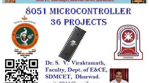 8051 Micro-controller 36 Projects