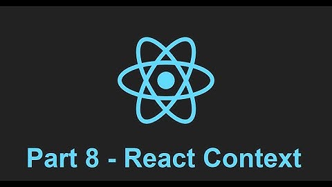 React-componentcommunicatie met behulp van context