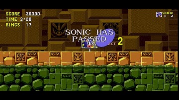 Luigi plays Sonic 1 Part 4 Labyrinth Zone Act 1,2 and 3