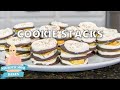 Banana Cream Cookie Stacks