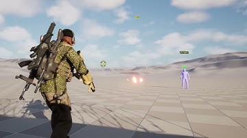 Currently testing and developing weapon systems in Unreal Engine 5