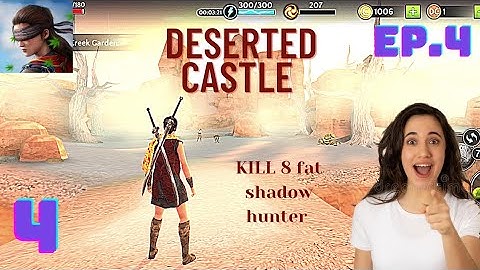 Ninja ryuko legend shadow hunter gameplay | Deserted Castle | Ninja ryuko Part 4