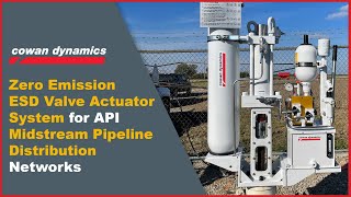 Emergency Shtodwn Valve Actuator System for API Midstream Pipelines