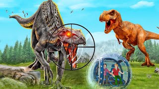 Dinosaur Hunter : Dino Shooter Android Gameplay |  Real Dinosaur Hunter : Deadly Shooting Game screenshot 2