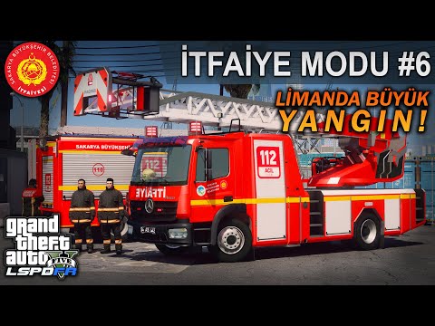 GTA 5 İTFAİYE MODU #6 | MERDİVENLİ ATEGO | LSPDFR