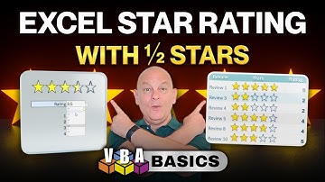 How To Build a Clickable Star Rating System in Excel