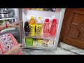 Indian fridge organisation  / how to store vegetables in fridge hindi  /Fridge cleaning routine 2017