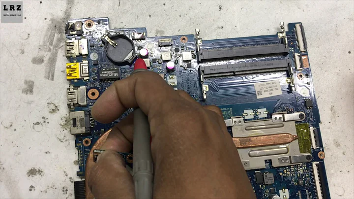 Hp Pavilion 15 LA-C701P No Power:Not Turning On Solved.