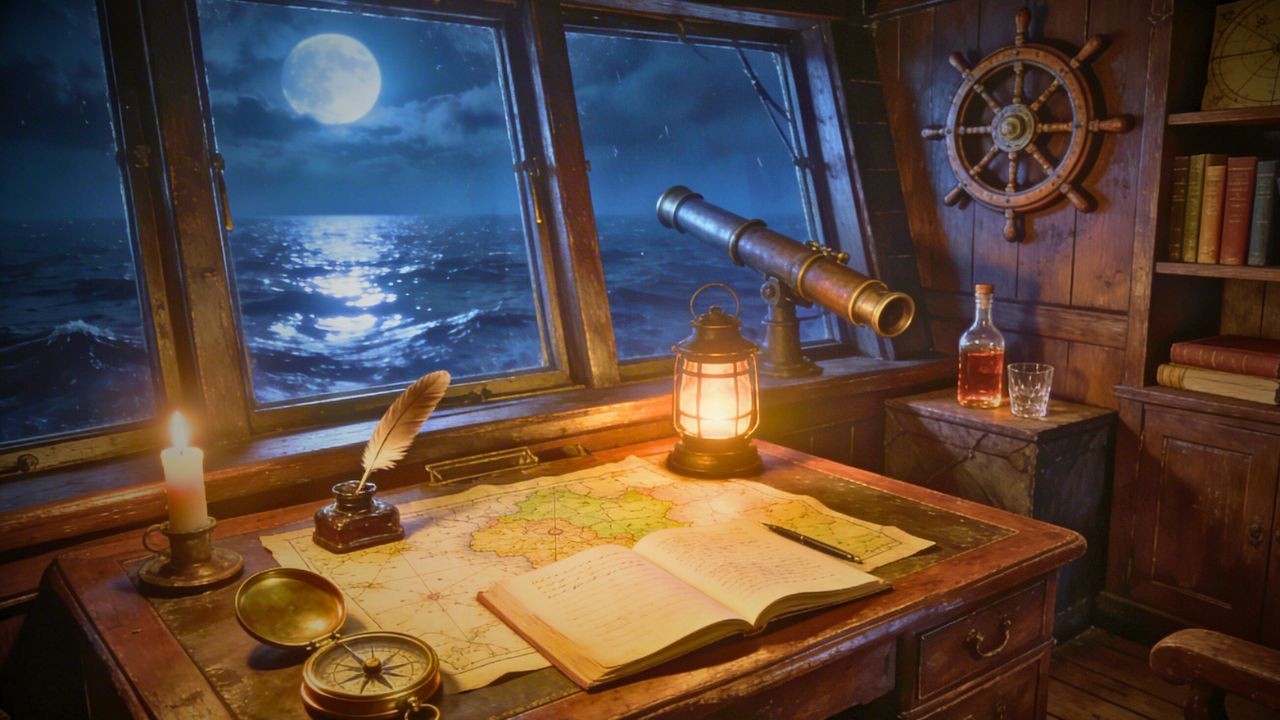 Study Music for Concentration | Dark Sea Ambience | Deep Focus | 3 Hours