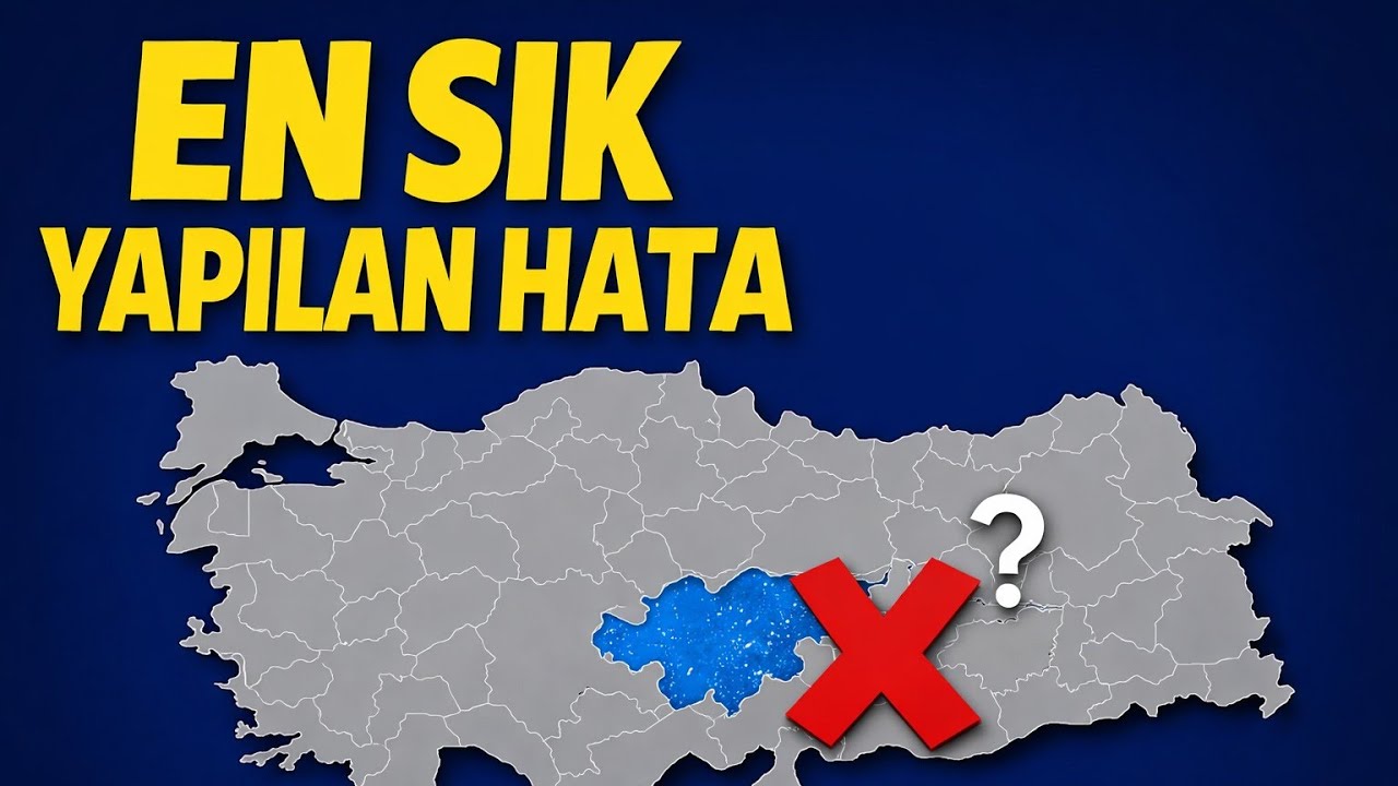 KPSS 2026 | KPSS Coğrafya – Türkiye’de Karstik Göller (Harita Üzerinde) 