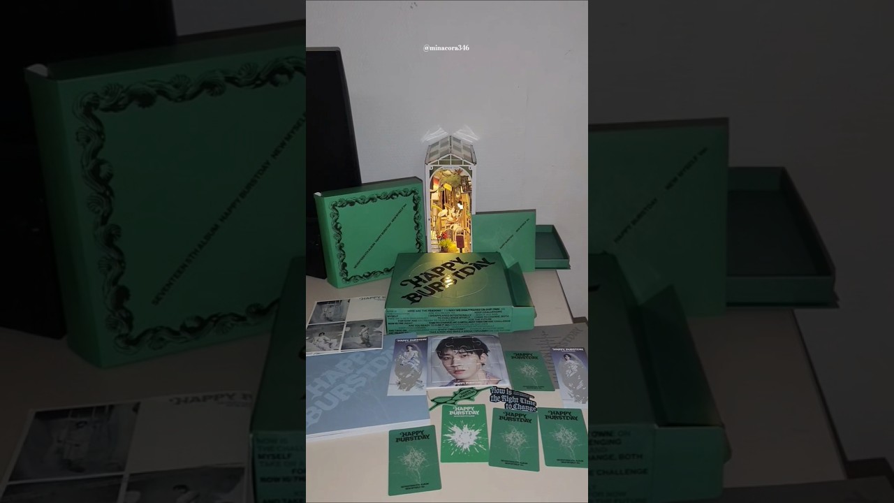 Unboxing SEVENTEEN Album HAPPY BURSTDAY 