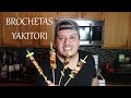 **BROCHETAS YAKITORI** (Brochetas de Pollo)