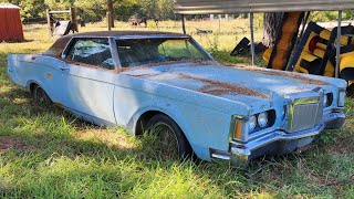 Continental Mark III Sitting For Years Will It Run? + El Camino Last Leg   NNKH