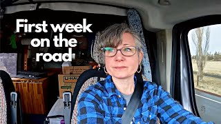First week sleeping on the road! | Van Life | S2 Ep.10